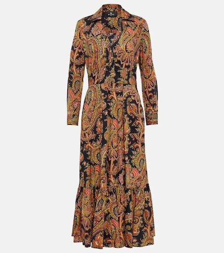 ETRO Paisley cotton midi dress 1