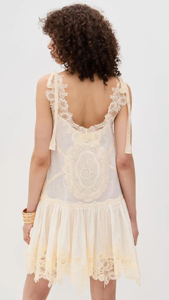 pearl mesh dress Pearl Mesh Tiered Mini Dress – Retail Therapy by The Collective main image 1