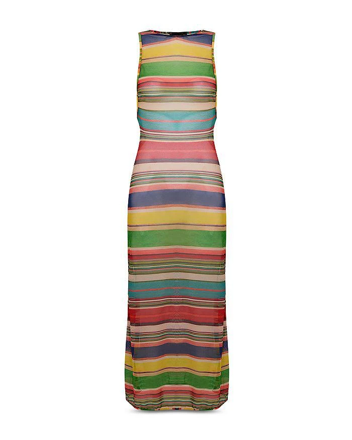 Vix Swimwear Mallorca Striped Cover-Up Dress 5