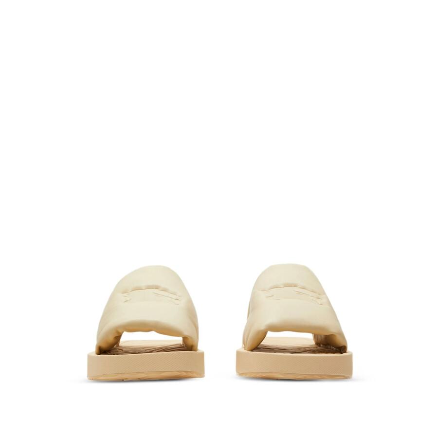 Burberry EKD Slab Leather Slides