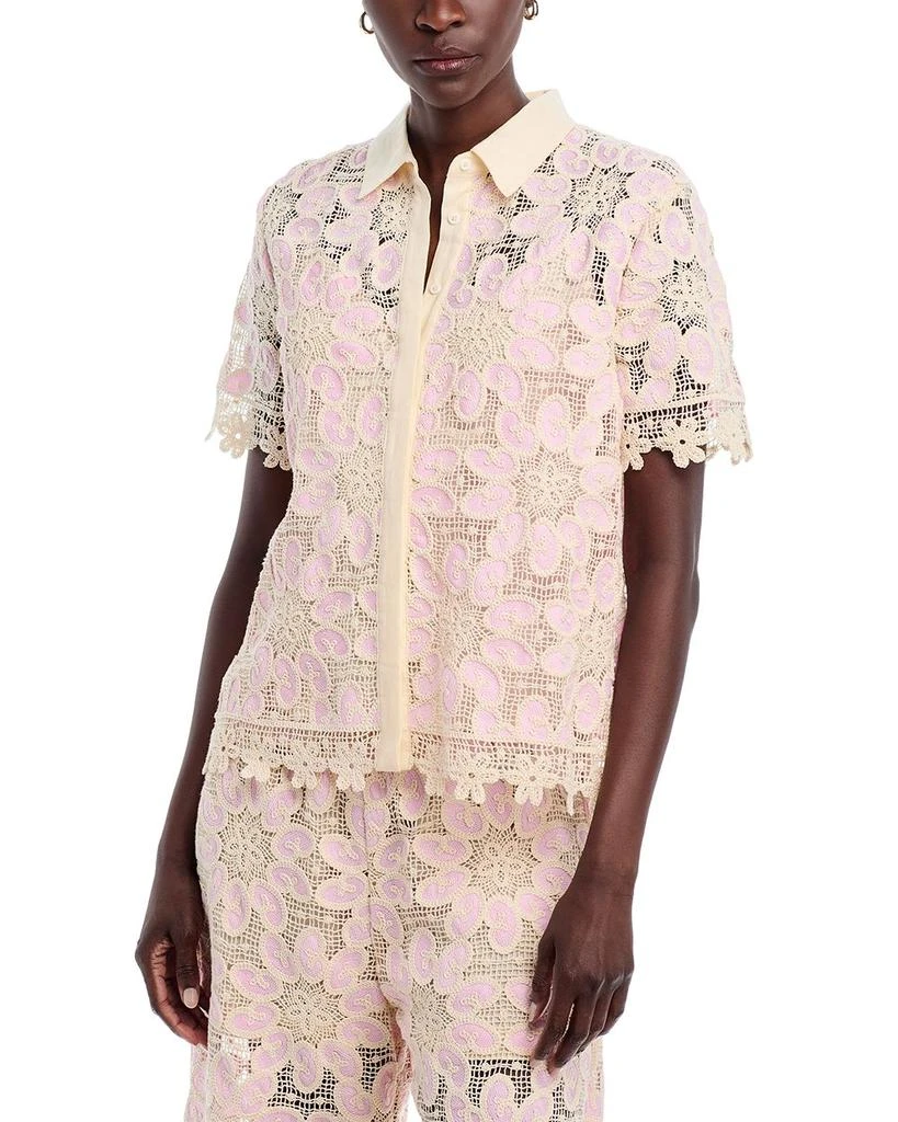 Johnny Was Billie Lace Shirt 1