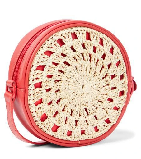 Stella McCartney Woven faux leather shoulder bag 4