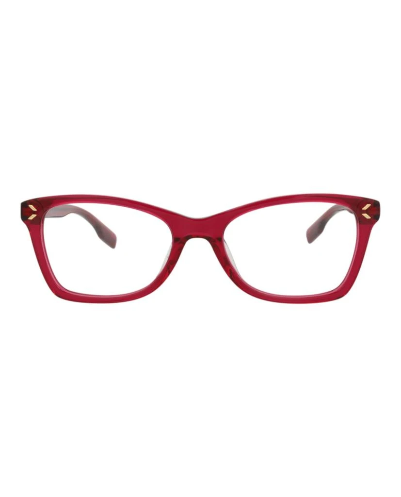 Alexander McQueen Square-Frame Acetate Optical Frames 1