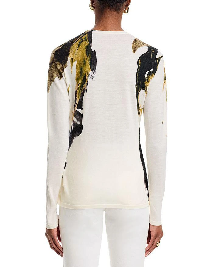 Jason Wu Merino Wool Brushstroke Print Sweater 3