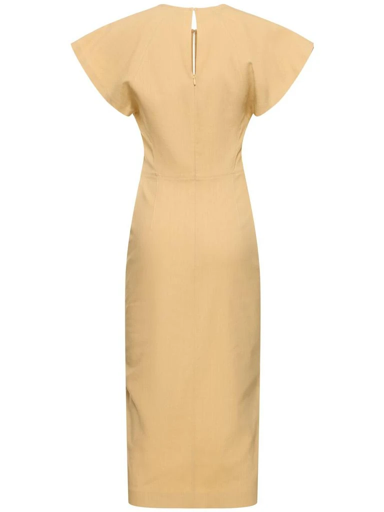 Isabel Marant Mirna Hemp Blend Midi Dress 4