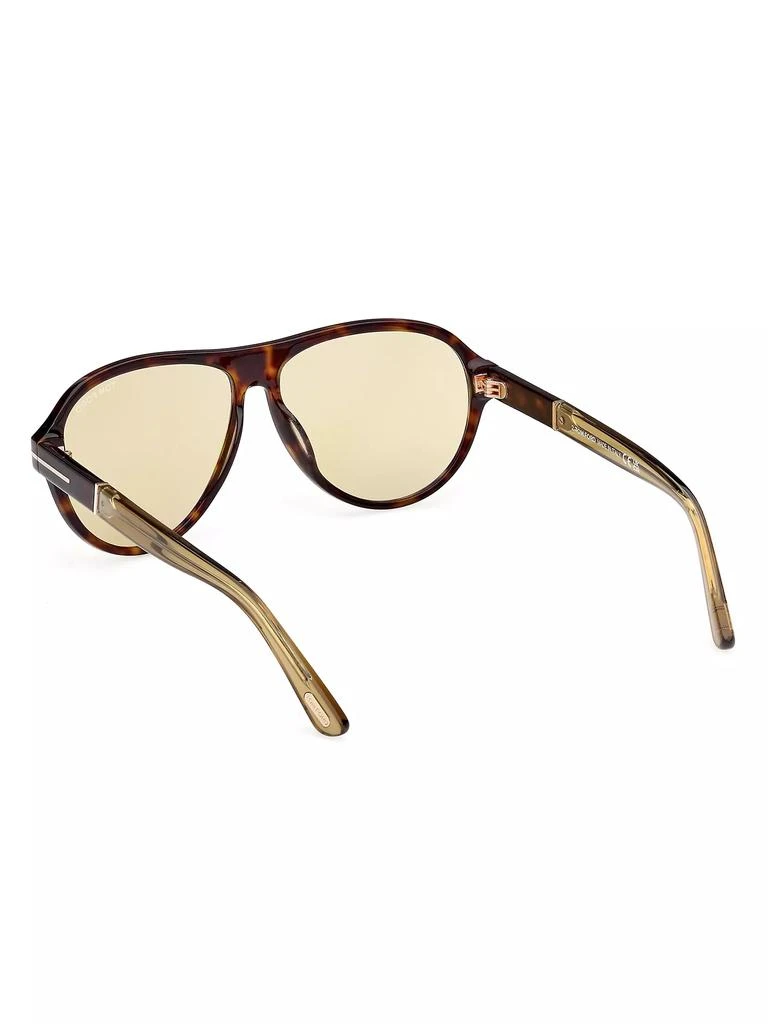 Tom Ford Quincy 59MM Pilot Sunglasses 4