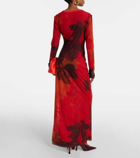 SIR. Libertine printed cutout maxi dress 3