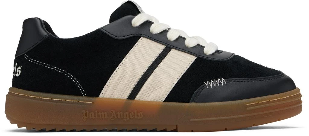 Palm Angels Kids Black Palm Beach University Sneakers
