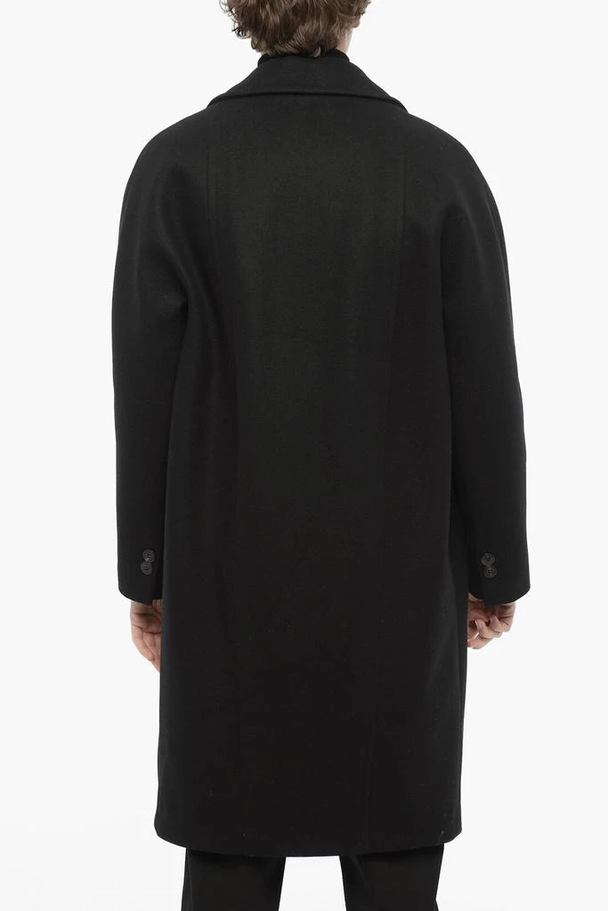 Neil Barrett Wool Blend KIMONO Coat with Flush Pockets 2