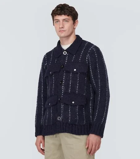 Sacai Wool-blend blouson jacket 3