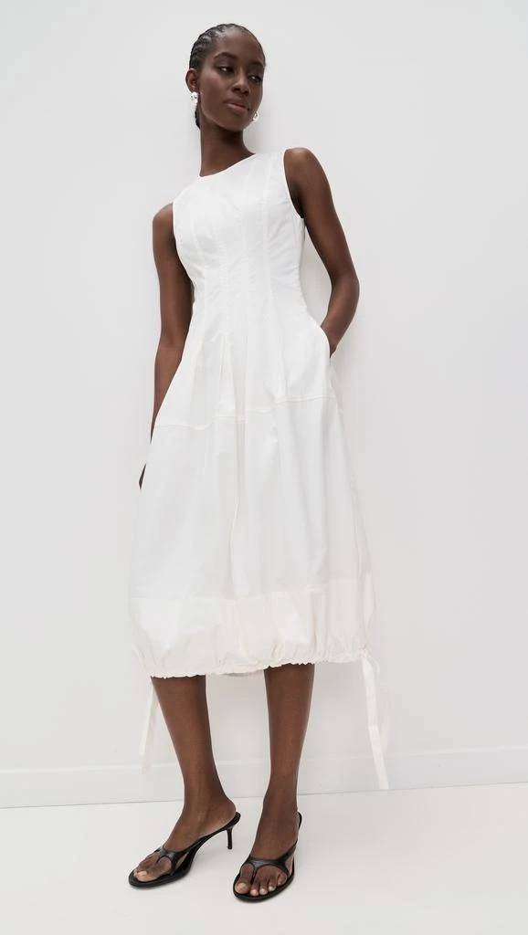 Proenza Schouler Marley Brushed Poplin Dress 4