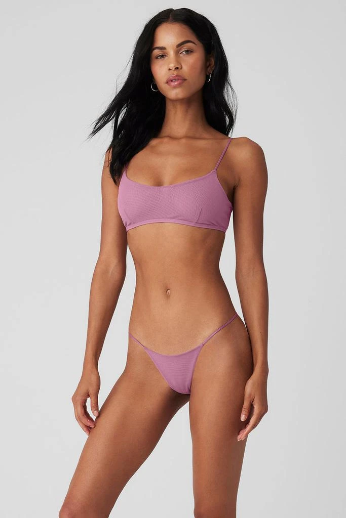Alo Airmesh Venus Bralette - Soft Mulberry 1