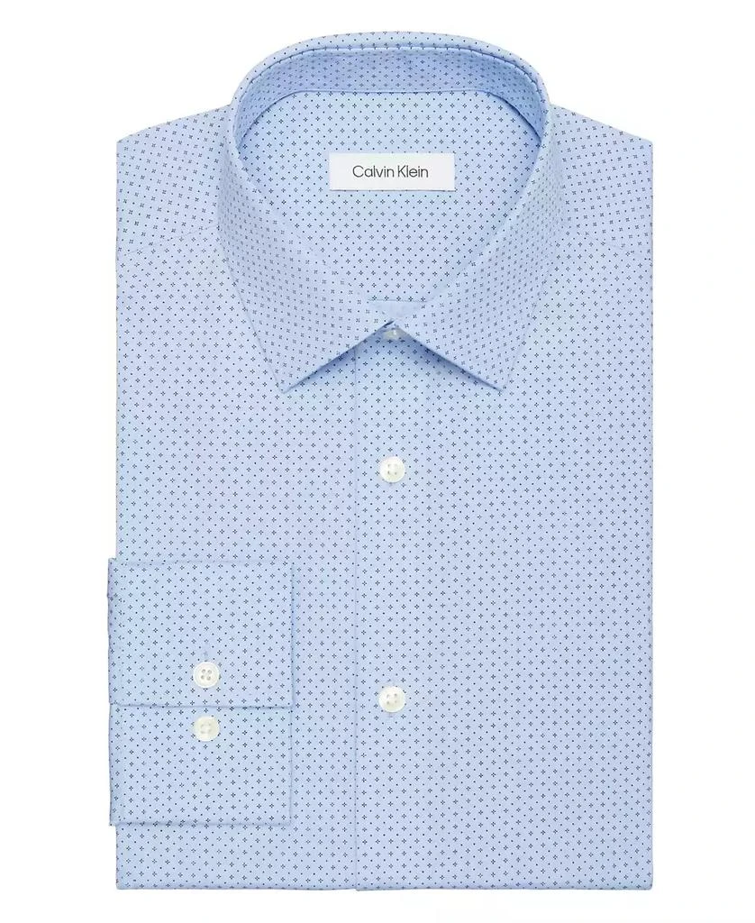 Calvin Klein Slim Fit Refined Cotton Stretch Slim Fit Dress Shirt 3