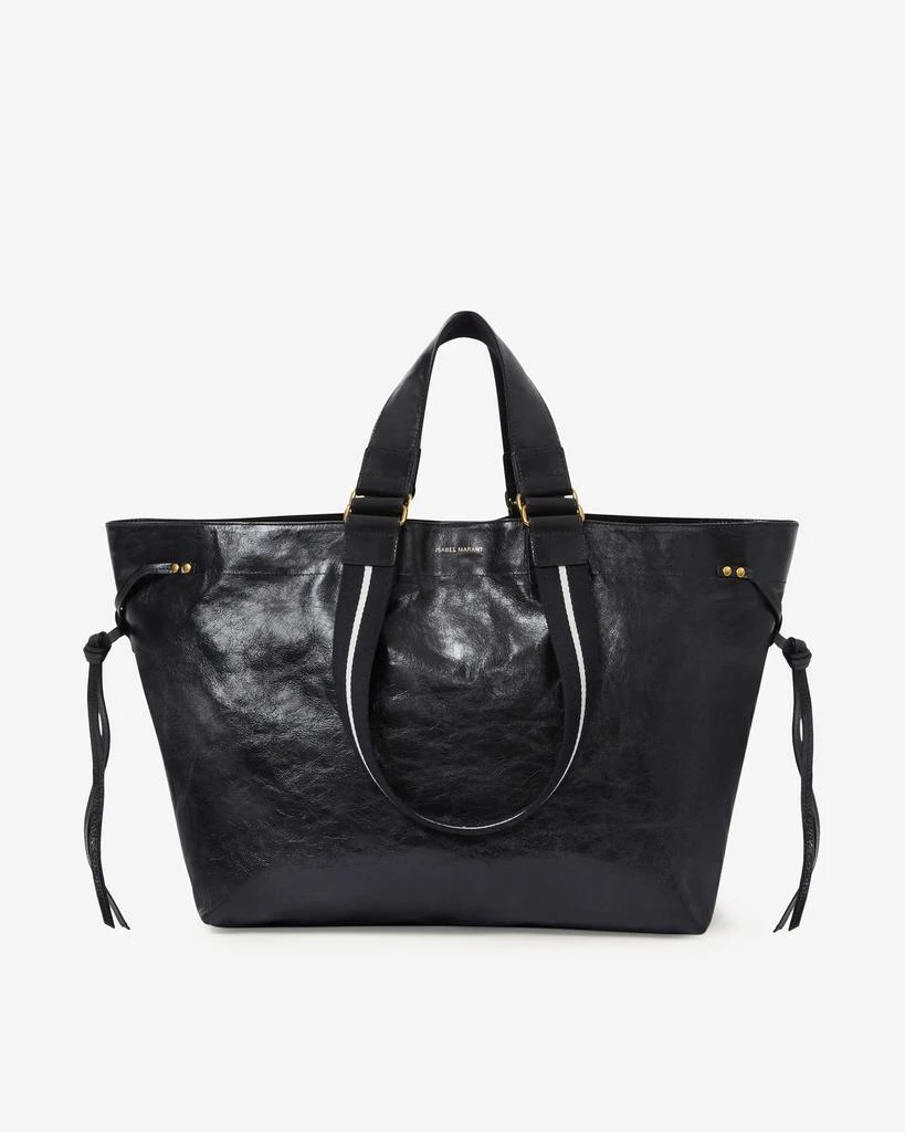 Isabel Marant ISABEL MARANT, WARDY LEATHER TOTE BAG - Women - Black - OneSize 1
