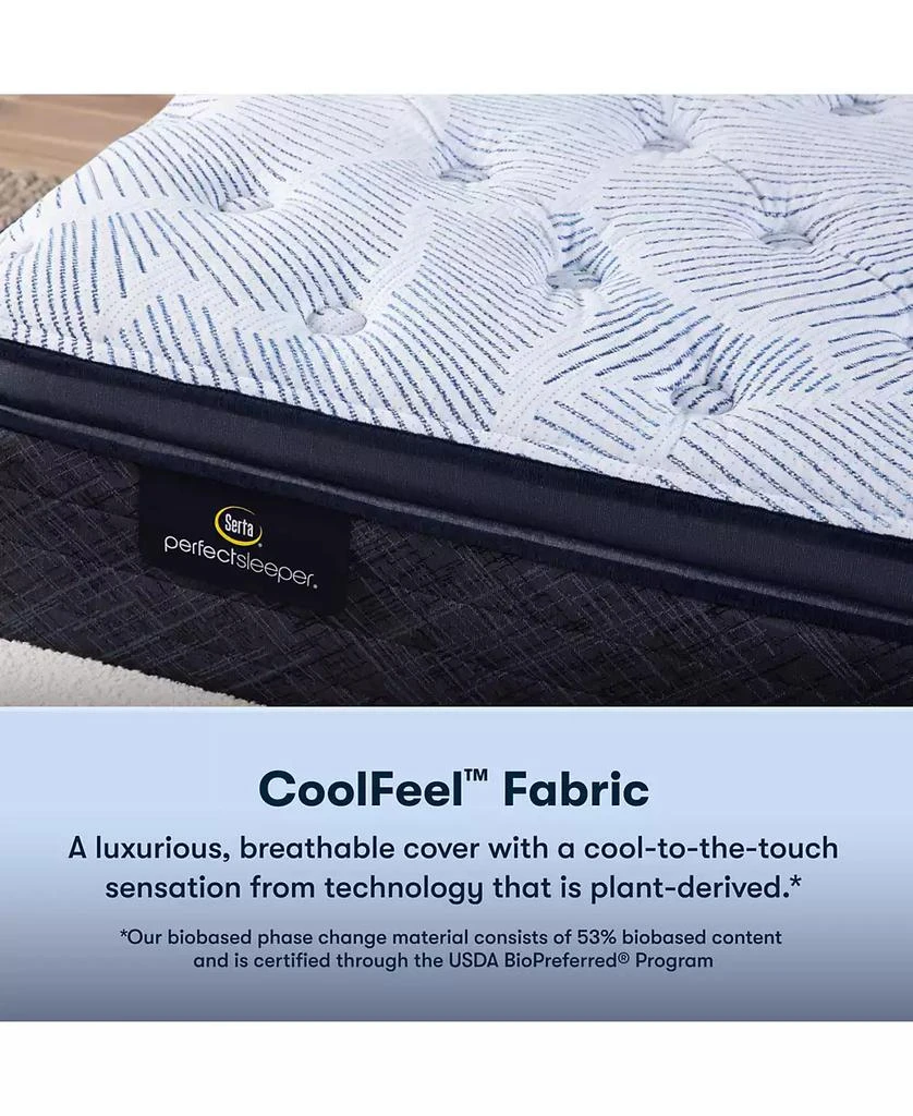 Serta CLOSEOUT! Perfect Sleeper Blue Lagoon Night 14" Plush Pillow Top Mattress Collection 10