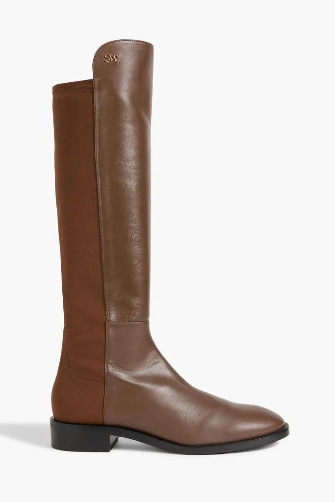 Stuart Weitzman Keelan City microstretch and leather knee boots 1