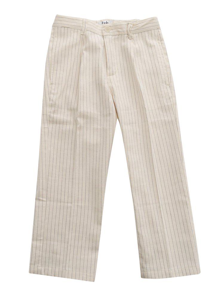 IL GUFO Il Gufo Pinstriped Straight Leg Pants