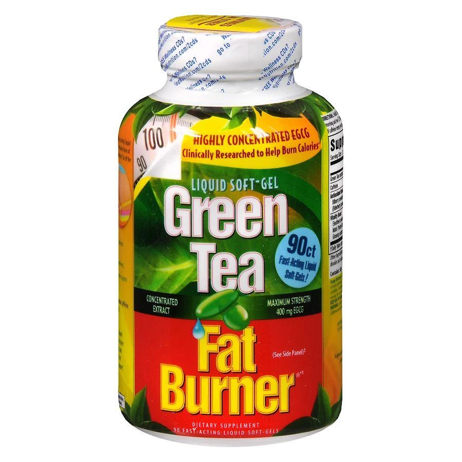 Applied Nutrition Green Tea Fat Burner, Liquid Soft-Gels 1