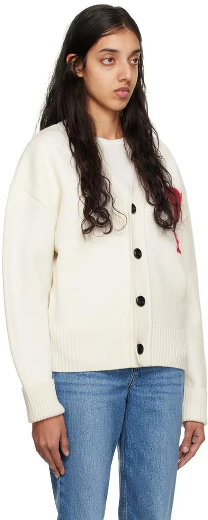 AMI Off-White Ami de Cœur Cardigan 2
