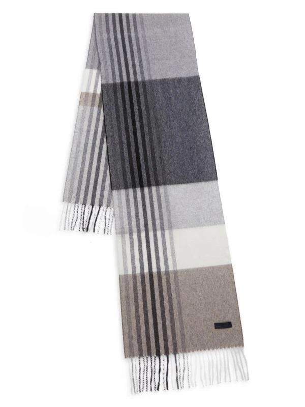 Bruno Magli Pattern Cashmere Scarf 2