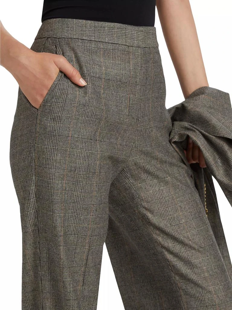 Kobi Halperin Nemo Plaid Straight-Leg Pants 6