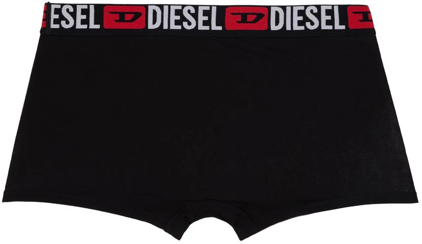 Diesel Three-Pack Black Umbx-Damien Boxer Briefs 3