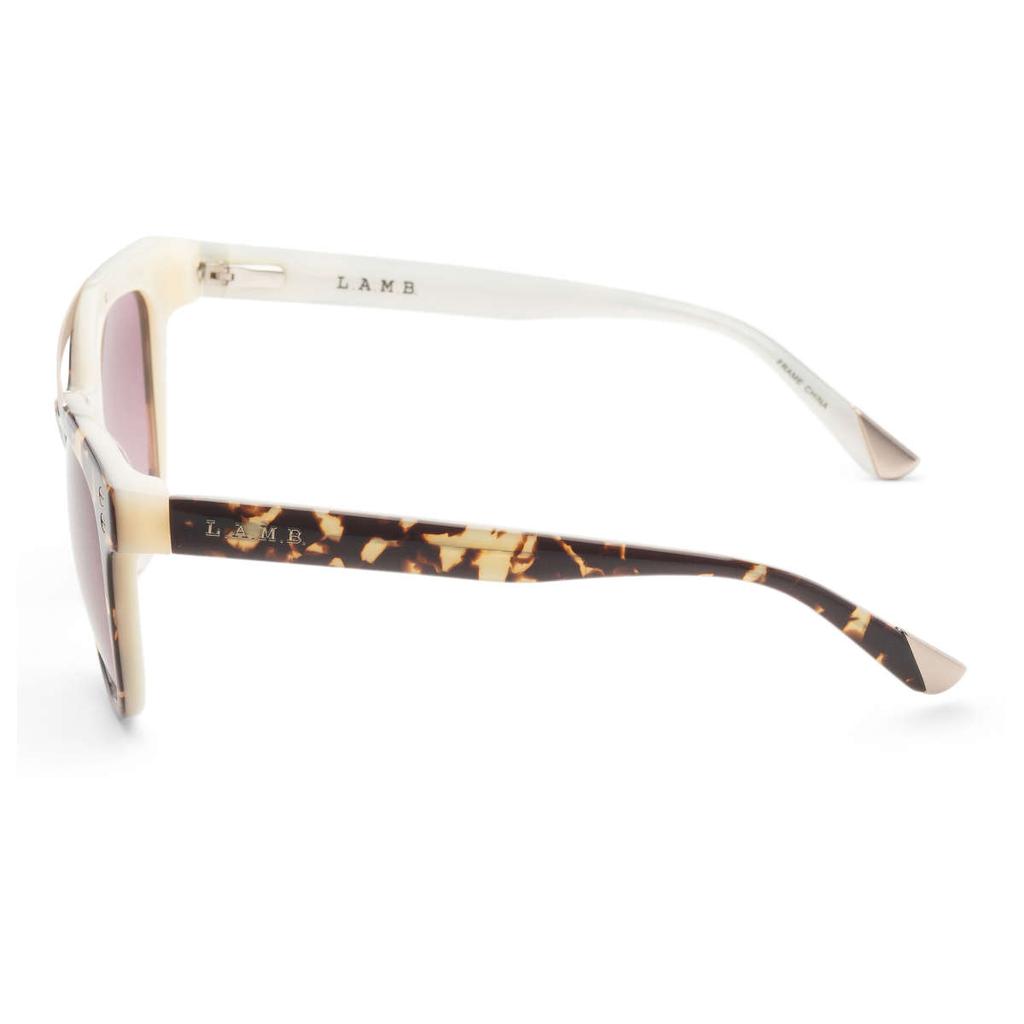 L.A.M.B. L.A.M.B. Women's Brown Square Sunglasses