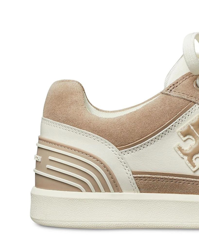 Tory Burch Women's Clover Court Lace Up Low Top Sneakers 4