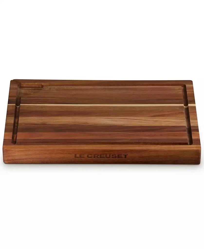 Le Creuset Acacia Wood Butcher
s Block, 20" x 14"