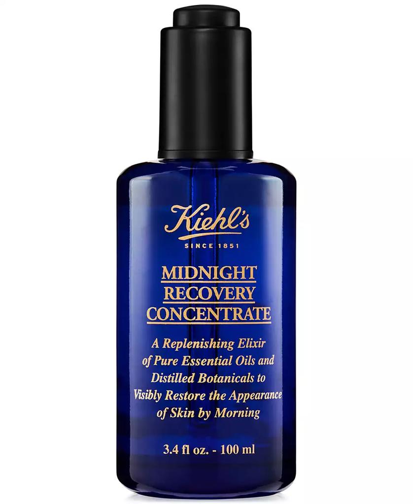 Kiehl's Midnight Recovery Concentrate Moisturizing Face Oil, 1.7-oz.