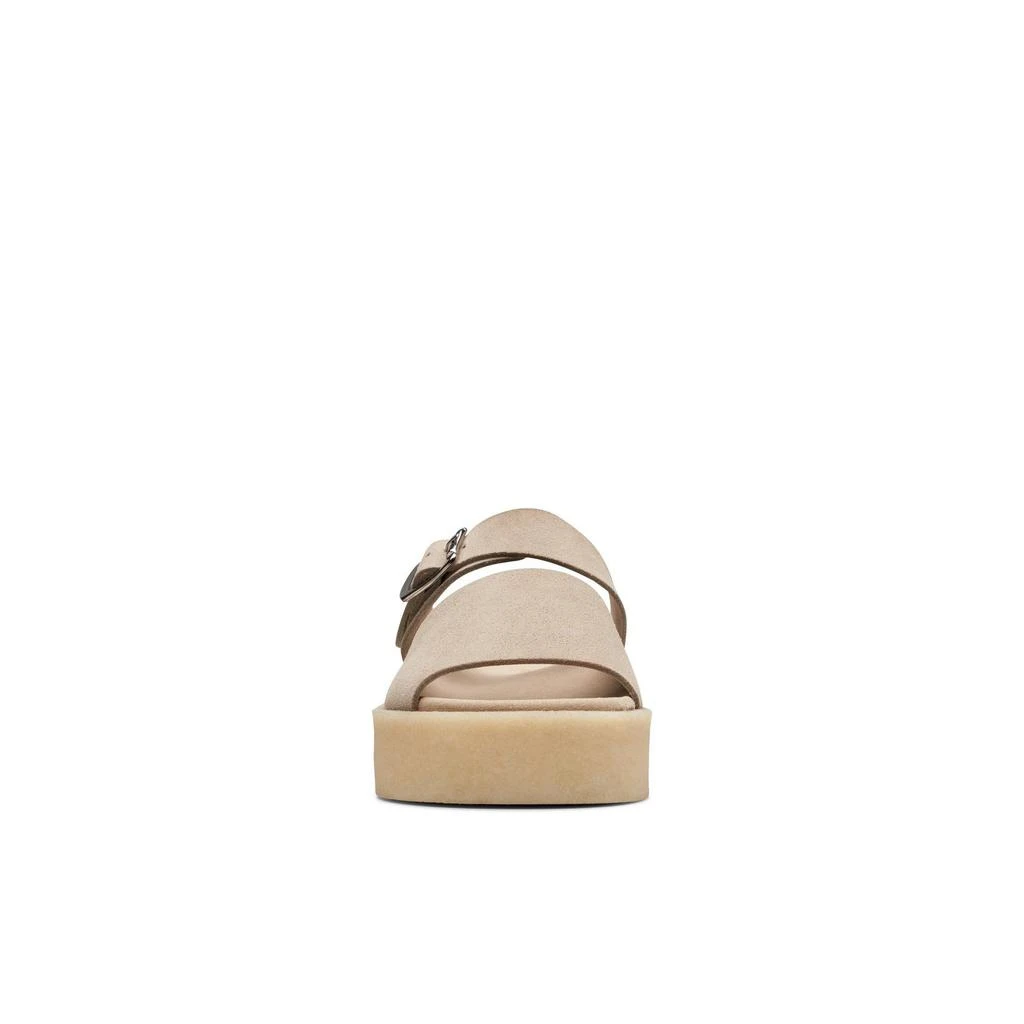 Clarks Clarks - Sandales Crepe Slide - Sand Suede - Femme 3