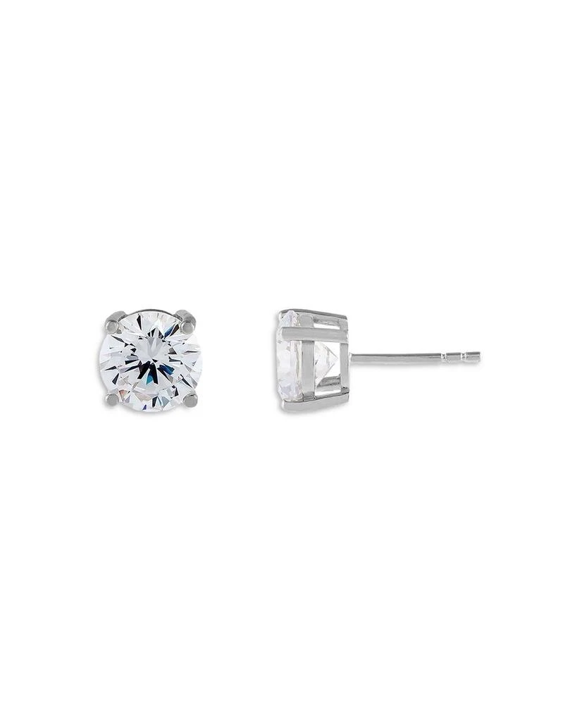 ADINAS JEWELS Adinas Jewels Juliette Cubic Zirconia Stud Earrings 1