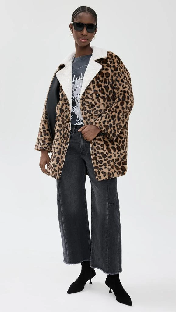 LNA Rana Faux Leopard Jacket 4
