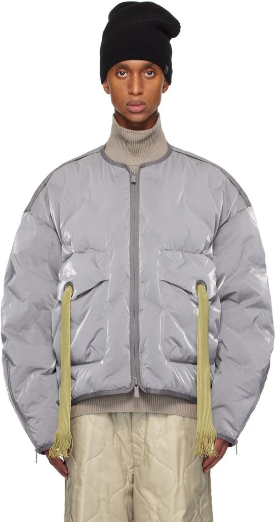 A. A. Spectrum Gray Cyberen II Down Jacket 1