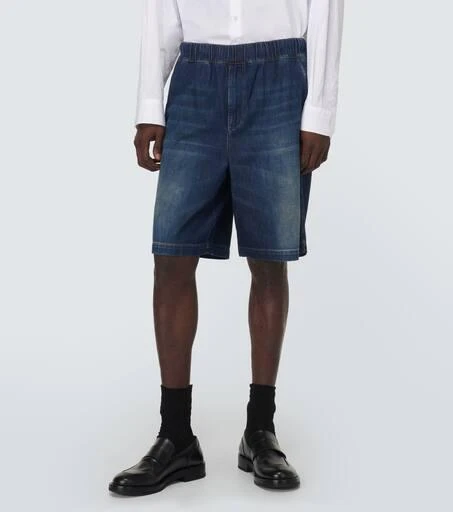 Valentino Denim chambray Bermuda shorts 3