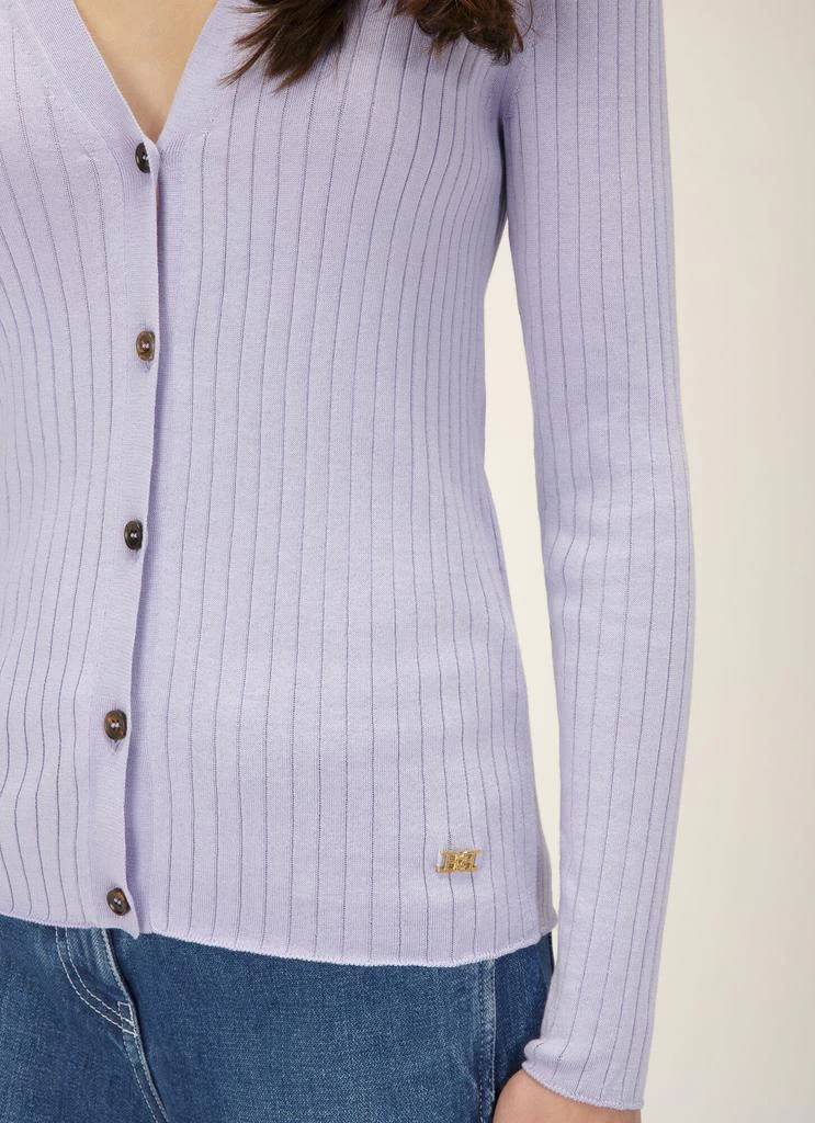Bally Rib Knit Cardigan 2