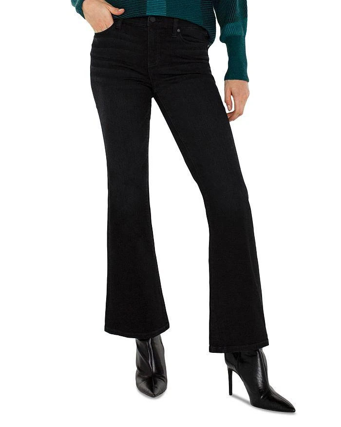 Liverpool Los Angeles Kennedy High Rise Flared Jeans in Apollo 5