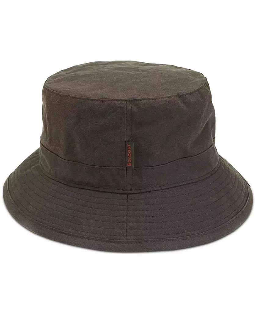 Barbour Men's Waxed Cotton Bucket Hat 2