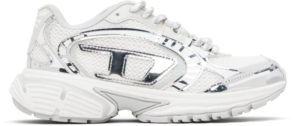 Diesel Kids White 
Gray S-Pro-V-Dense Low Sneakers