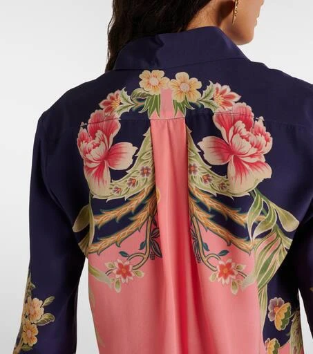 ETRO Printed silk shirt 6