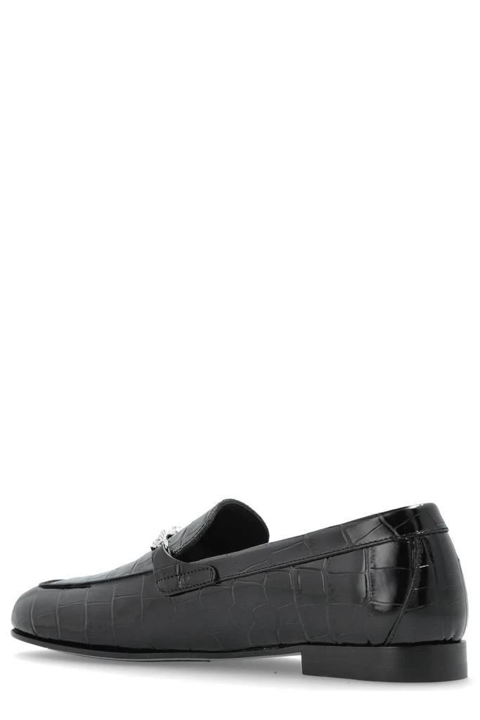 Versace Versace Embossed Slip-On Loafers 3