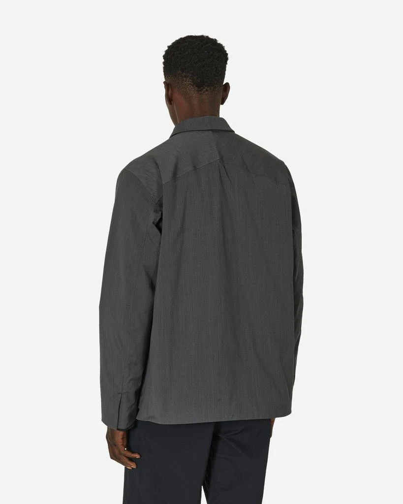 Arc'teryx Veilance Field Insulated Tech Wool Overshirt Graphite Heather 3