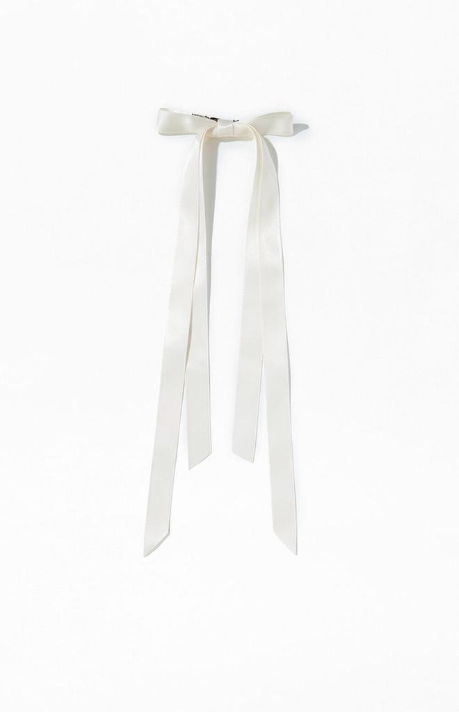 LA Hearts Double Ribbon Bow Clip