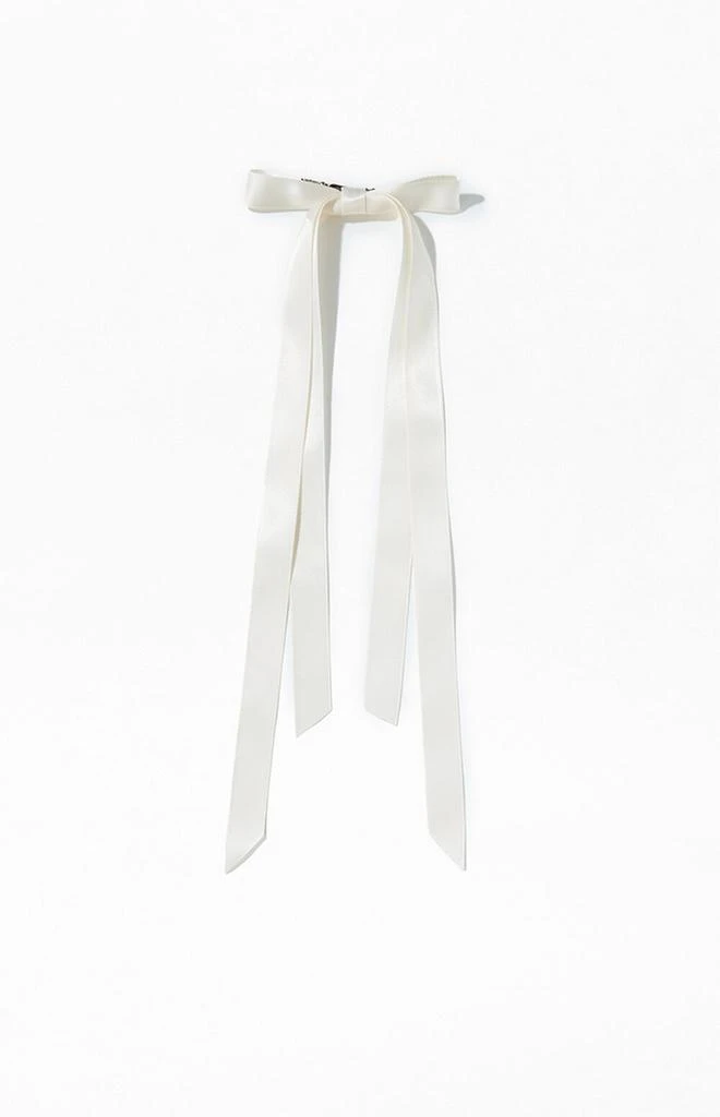 LA Hearts Double Ribbon Bow Clip 1