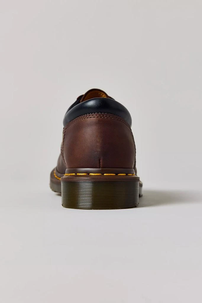 Dr. Martens 8053 Dark Brown Leather 5-Eye Padded Collar Oxford Shoes Dr. Martens | Shoes | Dr Martens 853 5 Eye Padded Collar  main image 4