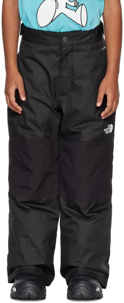The North Face Kids Black Freedom Big Kids Snow Pants 1