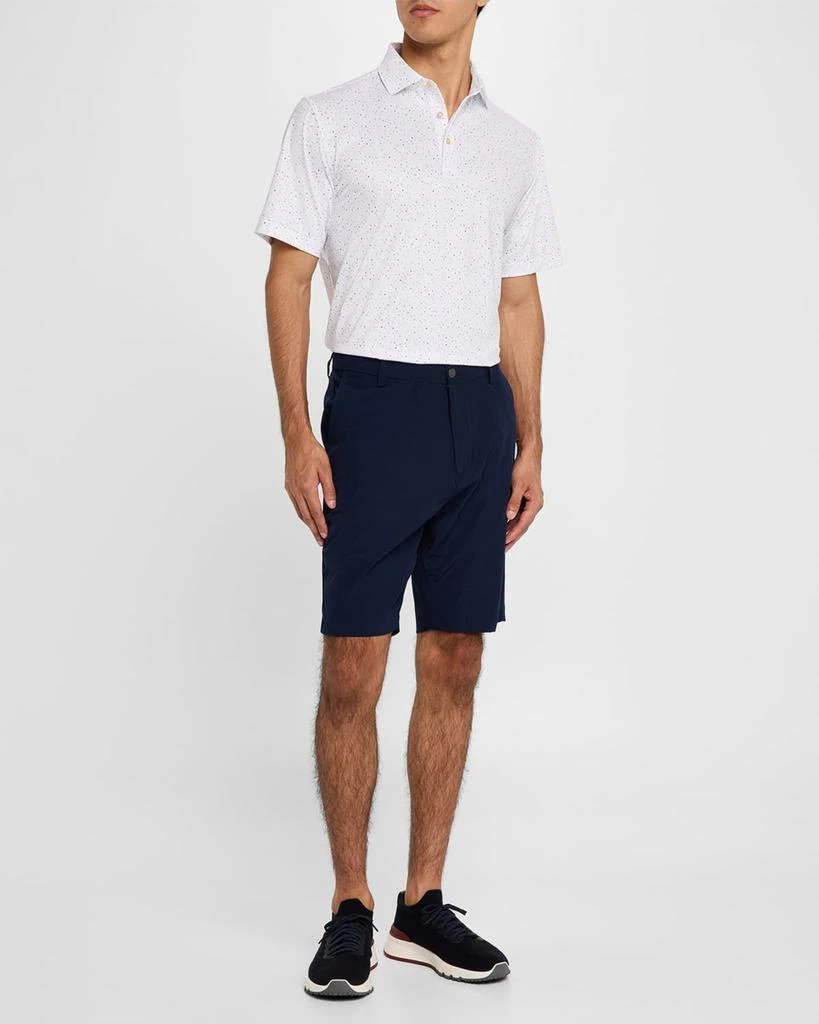 Peter Millar Men's Mulled Wine Performance Polo Shirt 2