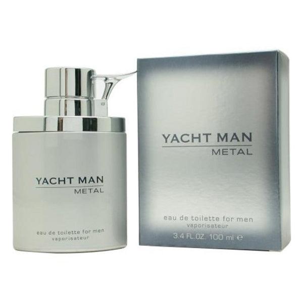 MYRURGIA Yacht Man Metal for Men Eau de Toilette Spray 3.4 oz