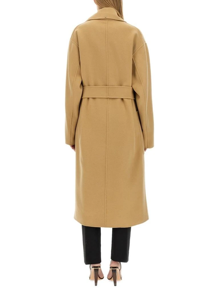 Sportmax Sportmax Belted Long-Sleeved Coat 4