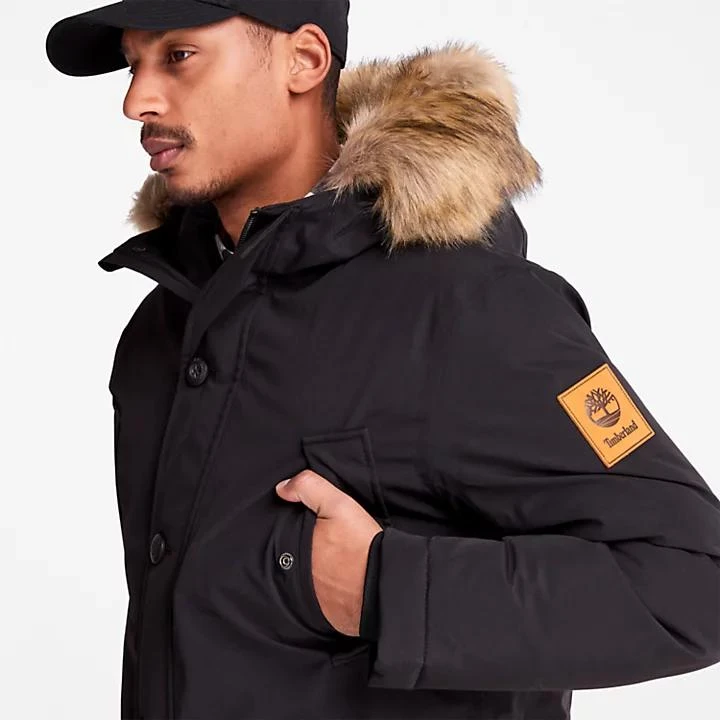 Timberland Scar Ridge Parka for Men in Black 7